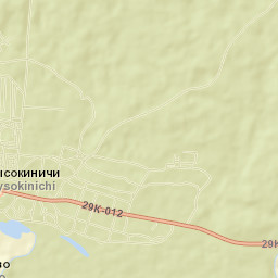 Vysokinichi Street Map