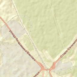 Stupinskiy Rayon Street Map