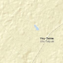 Ulu-Telyak Street Map