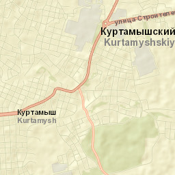 Kurtamysh Street Map