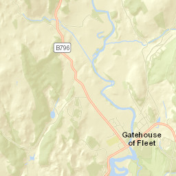 Laurieston Road, Castle Douglas, Dumfries and Galloway Street Map