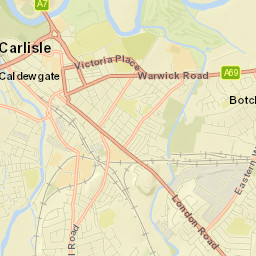 126 Botchergate, Carlisle, Cumbria CA1 1SH Street Map