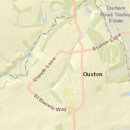 6 Aberfoyle, Ouston, Chester le Street, County Durham Street Map
