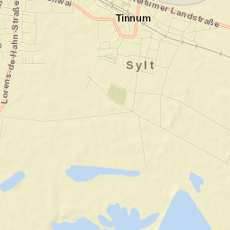 Tinnum Street Map