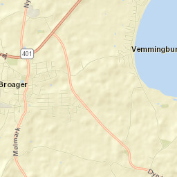 Broager Street Map