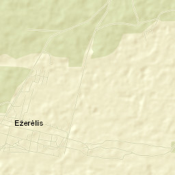 Ežerėlis Street Map