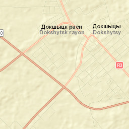 Dokshytsy Street Map