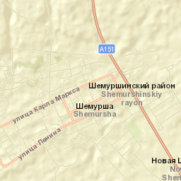 Shemursha Street Map