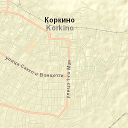 Korkino Street Map