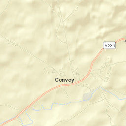 Convoy Street Map