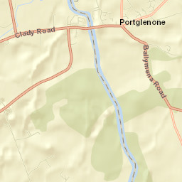 Portglenone Street Map