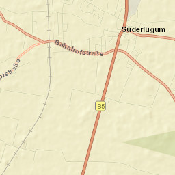 Süderlügum Street Map