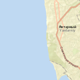 Yantarnyy Street Map