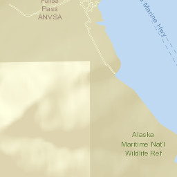 Aleutians East Borough Street Map