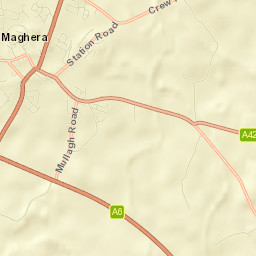 Maghera Street Map