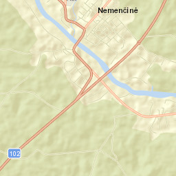 Nemenčinė Street Map