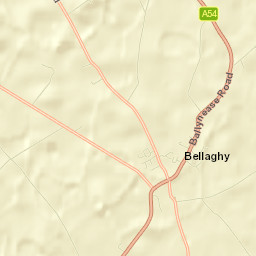 Bellaghy Street Map