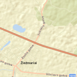Žiežmariai Street Map