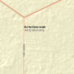 Aktyubinskiy Street Map