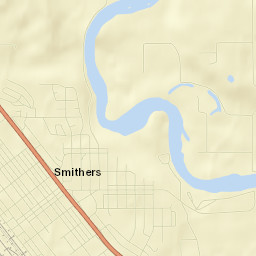Smithers Street Map