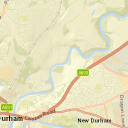 County Durham Street Map