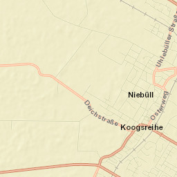 Niebüll Street Map