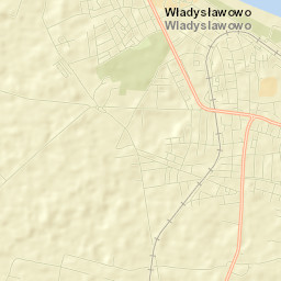 Władysławowo Street Map