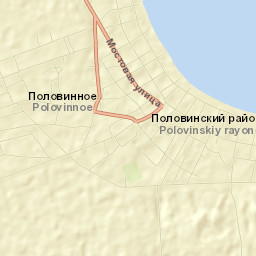 Polovinnoye Street Map
