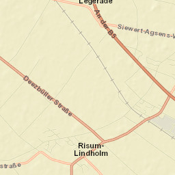 Risum-Lindholm Street Map
