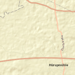 Hürup Street Map