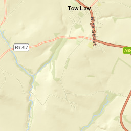 Tow Law Street Map