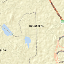 Pašilaičiai Street Map