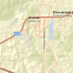 Yukhnov Street Map