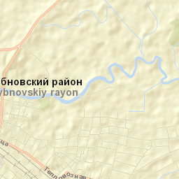 Rybnoye Street Map