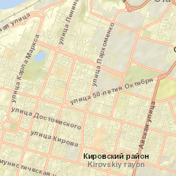 Ufa Street Map