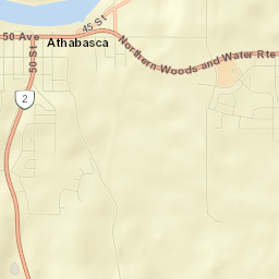 Athabasca Street Map