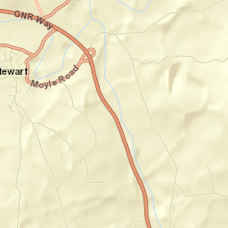 Newtownstewart Street Map