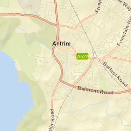 Antrim Street Map