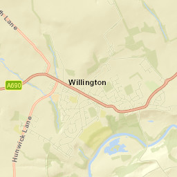 12 Carville Terrace, Willington, Crook, County Street Map