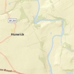 Hunwick Street Map