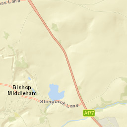 17 Roast Calf Lane, Bishop Middleham Street Map