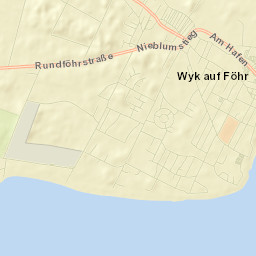 Wyk auf Föhr Street Map