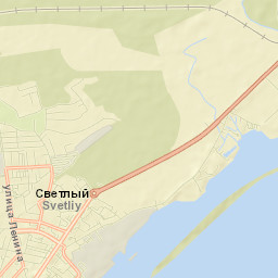 Svetlyy Street Map