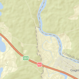 Grigiškės Street Map