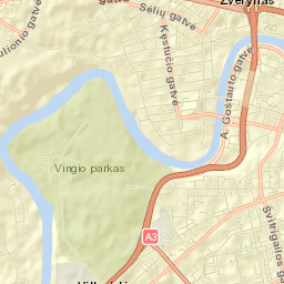 Naujamiestis Street Map