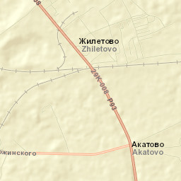 Zhiletovo Street Map