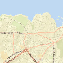 Bangor Street Map