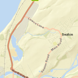 Northside Road, Workington, Cumbria Street Map