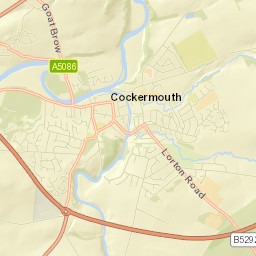 5 Crown Street, Cumbria, Cockermouth Street Map