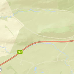 A66, Lake District National Park, Cockermouth Street Map